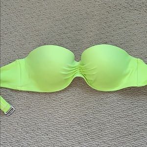 Victoria Secret Neon Green Bikini Top